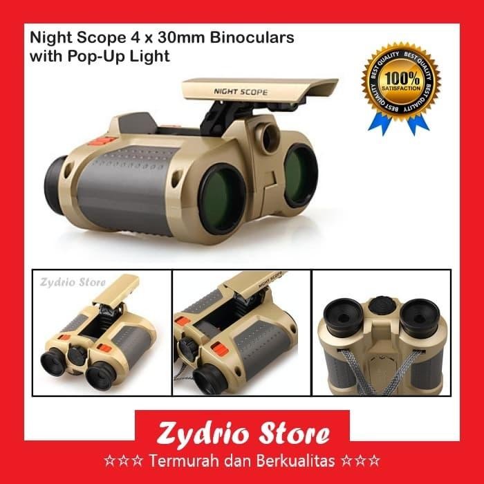 Murah.. Night Vision Scope 4 X 30Mm Binoculars Teropong Night Vision Original