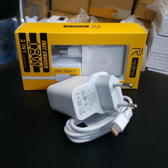 CHARGER 18W REALME 7i FAST CHARGER ORIGINAL USB TYPE C