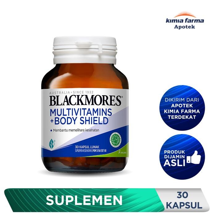 Blackmores Multivitamins + Body Shield 30 Kapsul / Multivitamin / Kimia Farma