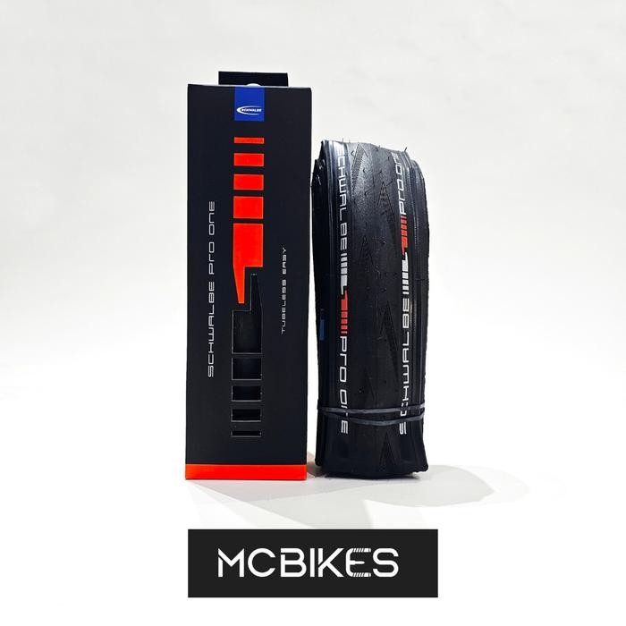 Ban Luar Schwalbe Pro One Tle Tubeless Easy - Black