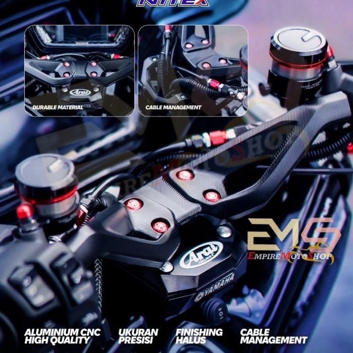 TERLARIS Nitex Stang Handle Bar Handlebar New Xmax Connected Xmax250 2023 VRX