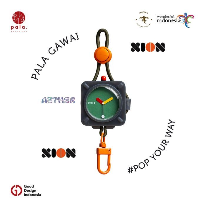 

PALA Nusantara Gawai AETHER Xion Jam Aksesoris Unik Unisex Lanyard