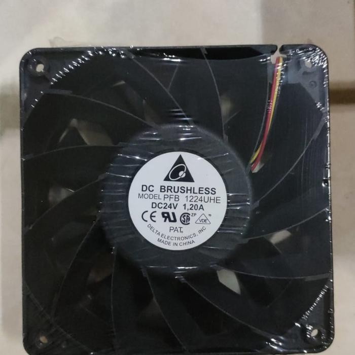 kipas fan ukuran 12x12 DC 24 volt high speed