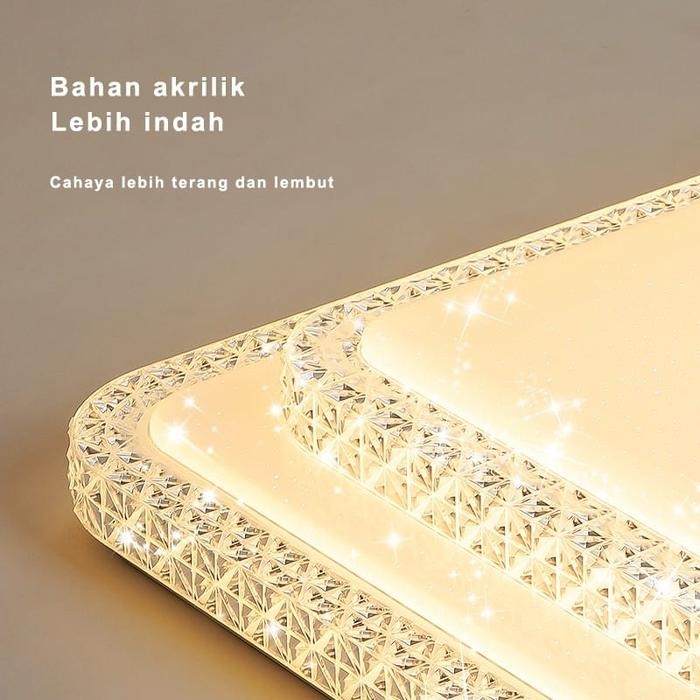 Golden LED Lampu Plafon Ceilling Lampu Lampu Hias Rumah Lampu Kotak Untuk Ruang Tamu/Kamar