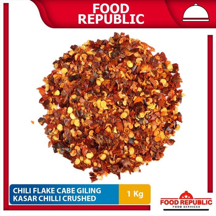 

Chili Flake 1 Kg Cabe Giling Kasar Chilli Flakes Cabai Crushed Cacah