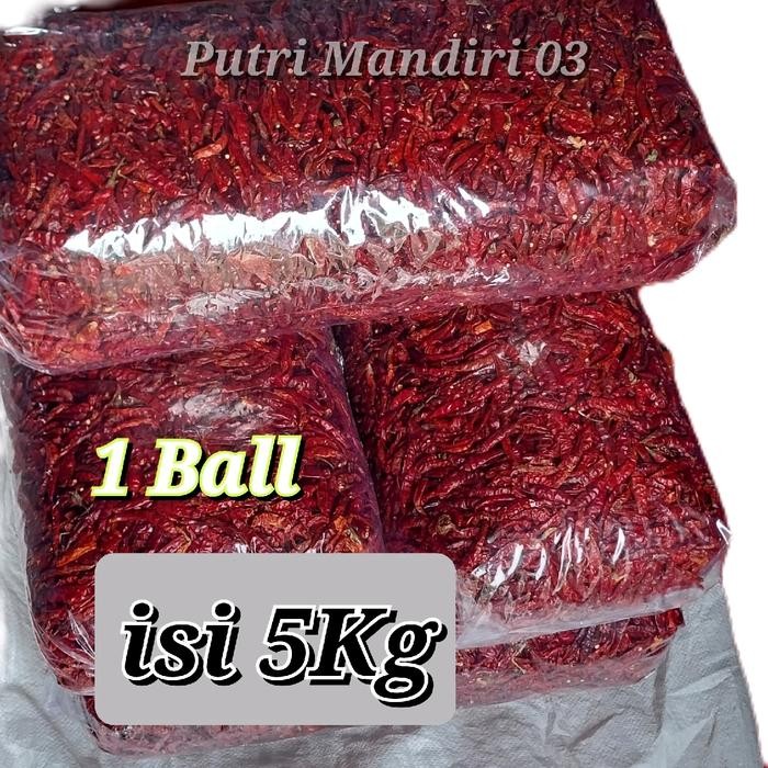 

5KG CABE RAWIT TEJA / grade' C / CABE KERING TEJA SUPER PEDAS UNTUK BUMBU SEBLAK DLL. 1BAL ISI 5KG
