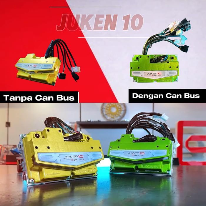 ECU BRT JUKEN 10 CONTROLLER MOTOR LISTRIK ELECTRIC VEHICLE CAN BUS KONVERSI *