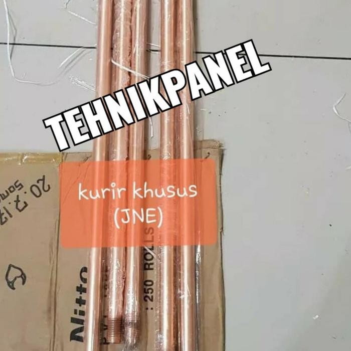 ROD GROUNDING 5/8" BESI LAPIS TEMBAGA 1,5mtr *