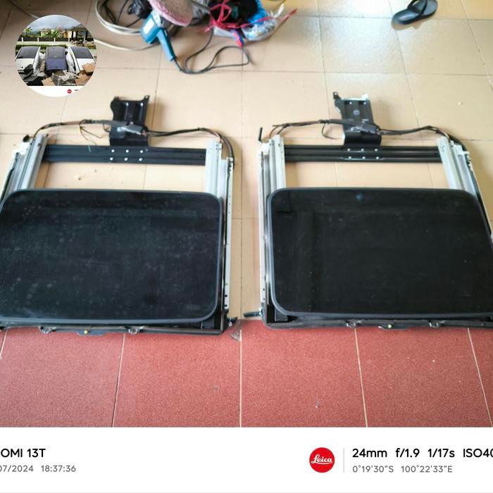 Sunroof moonroof Panoramic OEM kaca atap *
