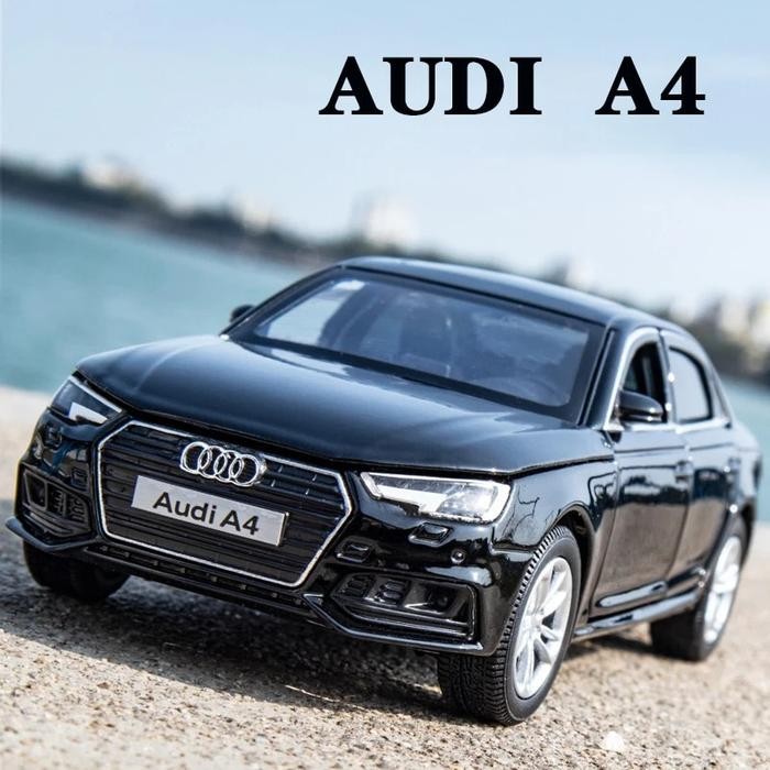 1:32 AUDI A4 Simulation Car Model Diecast Toy Car 6Doors-Opened