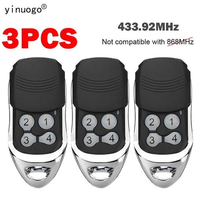 3 PCS 433.92MHz TX2EV TX2REV TX4RUNI TX4UNIS Remote Control