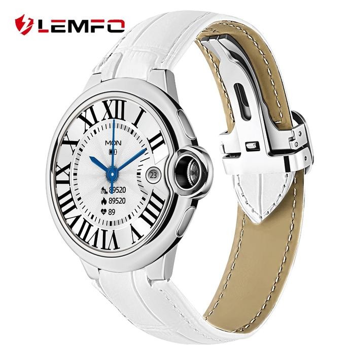 LEMFO Smart Watch Women Smartwatch 2023 Luxury Bluetooth Call