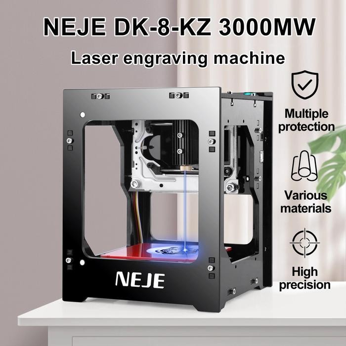 NEJE 3000mW laser engraver 445nm Wood Router Desktop Laser Printer