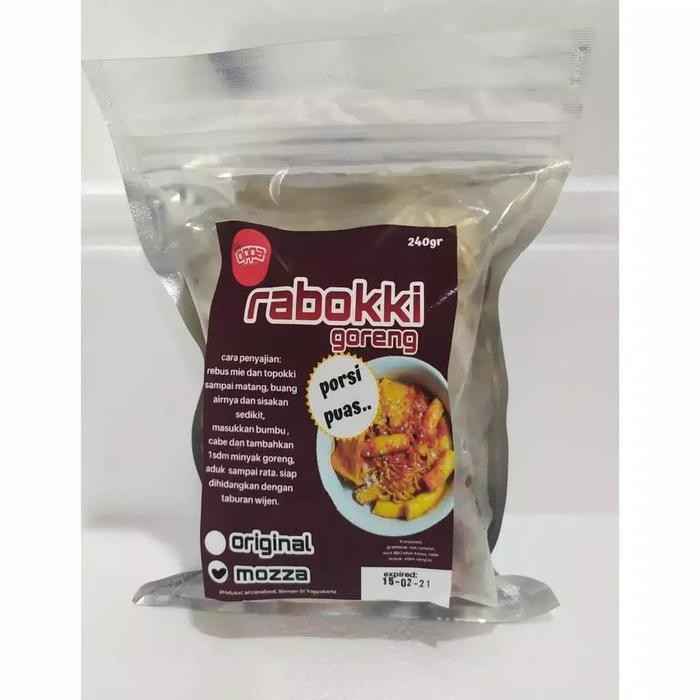 

ASLI OPPA RABOKKI GORENG MAKANAN KHAS KOREA READY STOCK