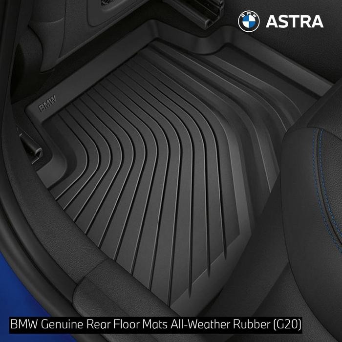 Terbaru Bmw Genuine Rear Floor Mats All-Weather Rubber (G20) Best Seller