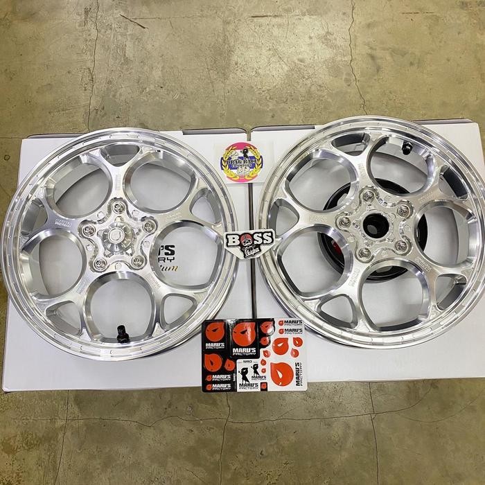 Velg Marus W252 12inc Silver Front & Rear Vespa Sprint Prima GTS S LX