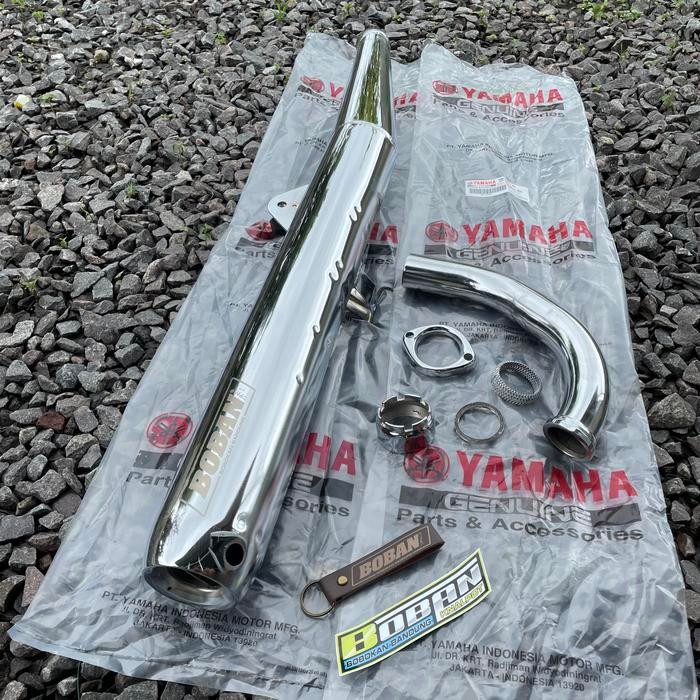 Knalpot Boban Fullset Nuklir, C33, C39 Knalpot Rx king, Rx spesial