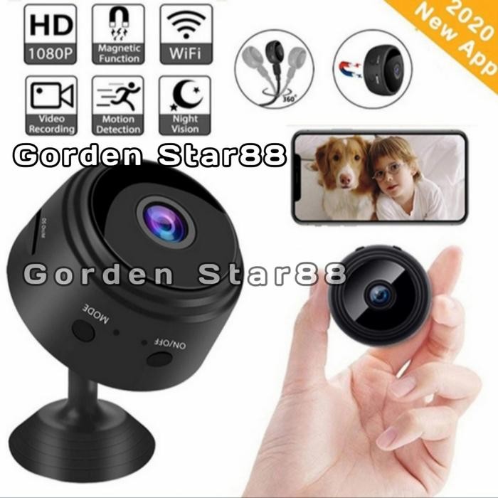 Kamera CCTV Pengintai Wifi Mini V380 / V380Pro HD Spy Camera Mini