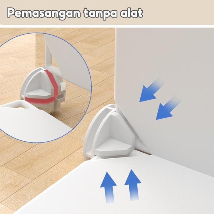 Lemari plastik / lemari sekat / lemari pakaian / lemari baju / lemari multifngsi Furniture