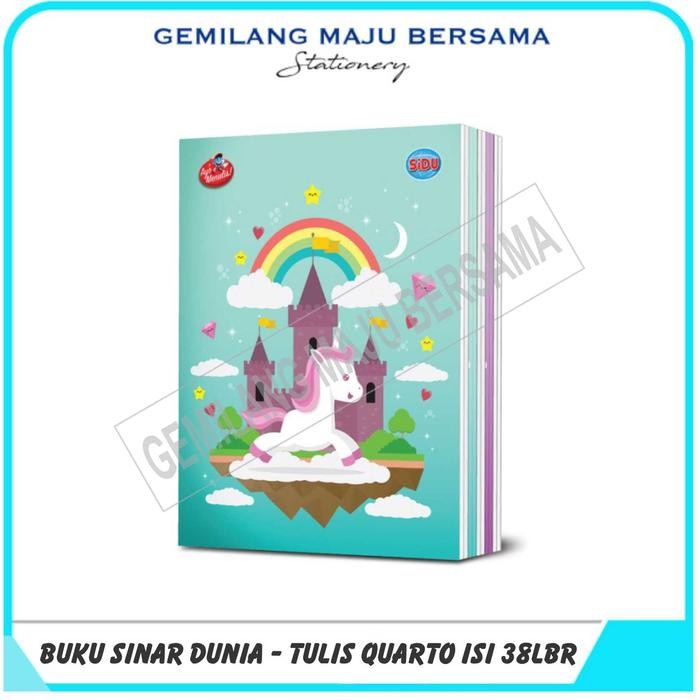 

Buku Tulis Sinar Dunia Isi 38 Lembar
