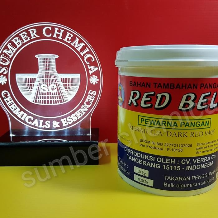 

PEWARNA MAKANAN RED BELL MERAH TUA / DARK RED (9405)
