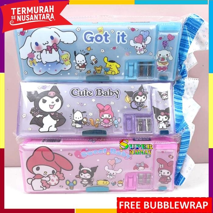 

Tempat Kotak Sil Cinnamoroll Alat Tulis Sanrio Kuromi Lucu Set Alat Tulis Anak Set Sekolah Anak Laki