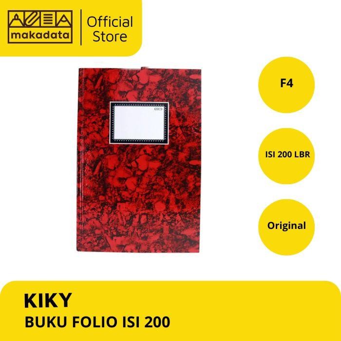 

BUKU TULIS KEUANGAN / HARDCOVER UKURAN FOLIO ISI 200 LEMBAR KIKY