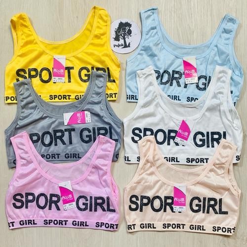 (6pc) Miniset anak cewek AINIAN // Miniset sport // Miniset bra sport Fashion - Random