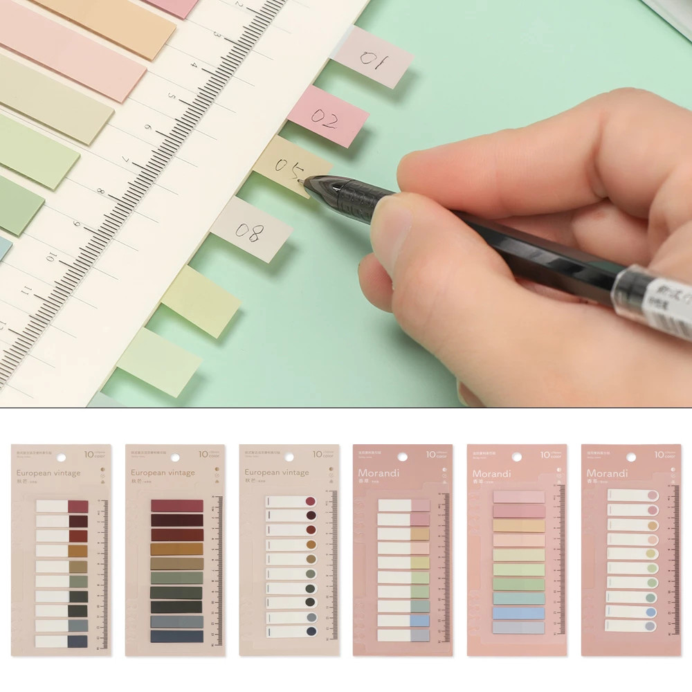 

Student Stationery Planner Stickers Bookmark Sticky Notes Loose-leaf Flags Tabs Stickers Index Memo