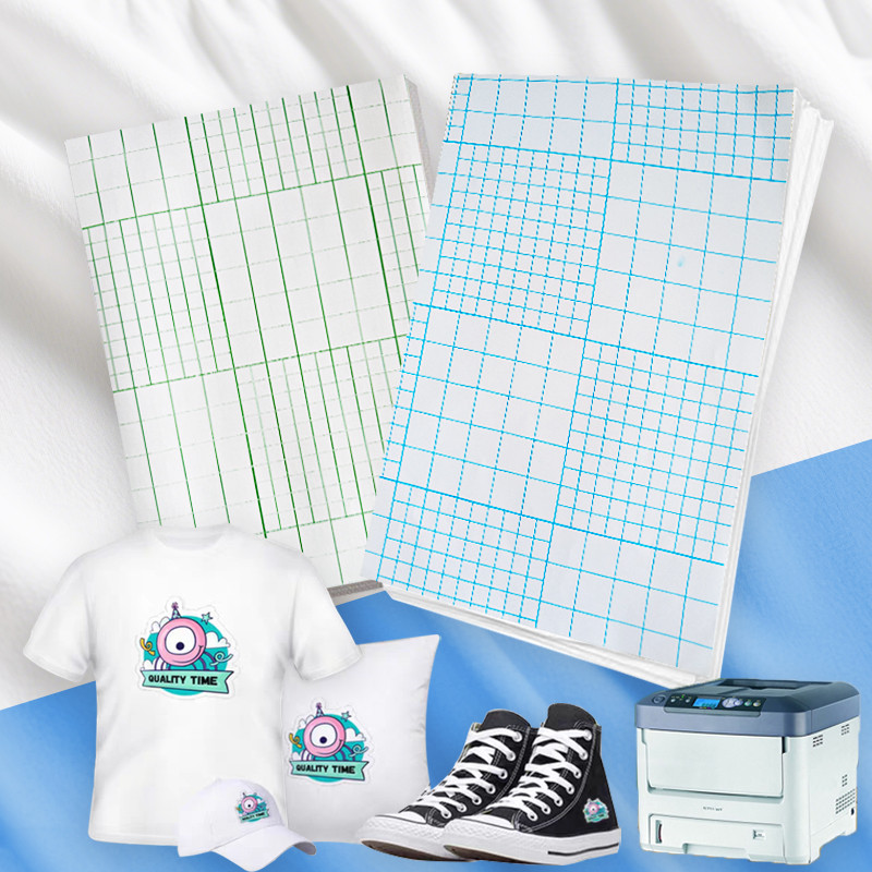 

A4 10Pcs Laser Heat Transfer Paper Dark/Light Colours White Laser Printer For DIY T-Shirt Light/Dark