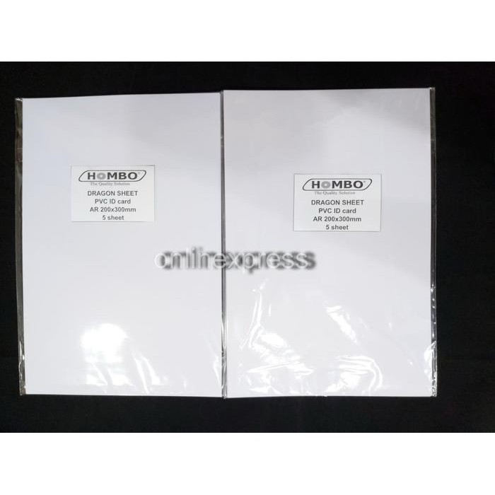 

Kertas Pvc Bahan Id Card Instan A4 (5 Shett)