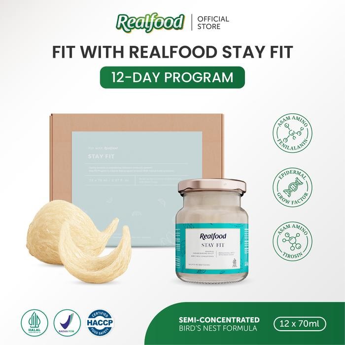 

Realfood Stay Fit Minuman Sarang Burung Walet