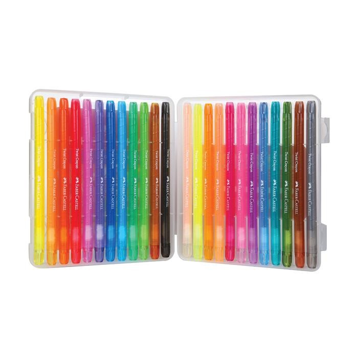 

Faber-Castell Krayon Putar Twist Crayon Set 24