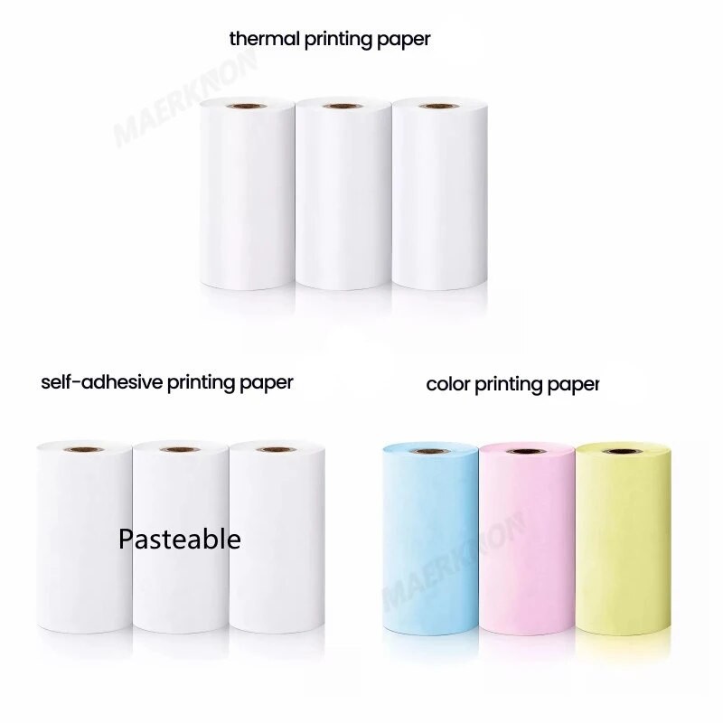 

Printing Paper Convenient For Pocket Printers Student Wrong Question Thermal Bluetooth Mobile Phone