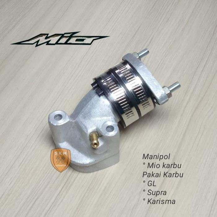 INTAKE MANIFOLD MANIPOL MIO KINTAKEARBU Memakai Karbu GL Supra Karisma