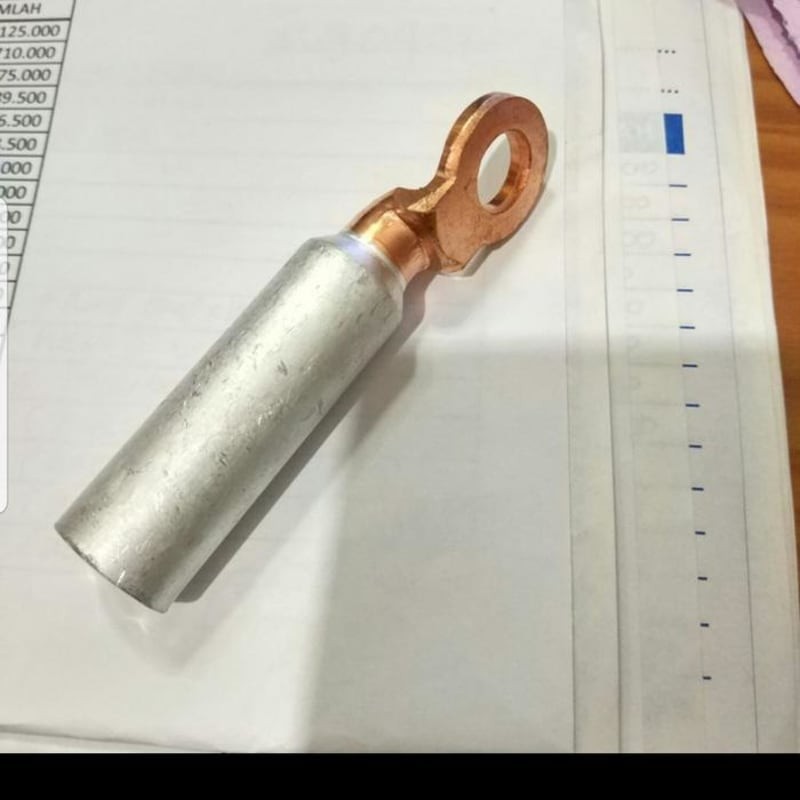 Skun Bimetal AL-CU DTL-2-35 utk kabel 35mm M8 Alumunium-Tembaga
