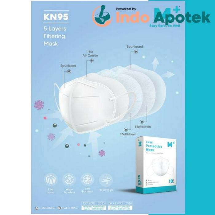 M+ Kn95 Protective Mask 10"S