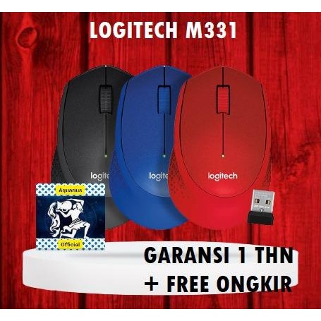 Mouse Wireless Logitech M331 M 331 Silent Plus. Replace Logitech M280