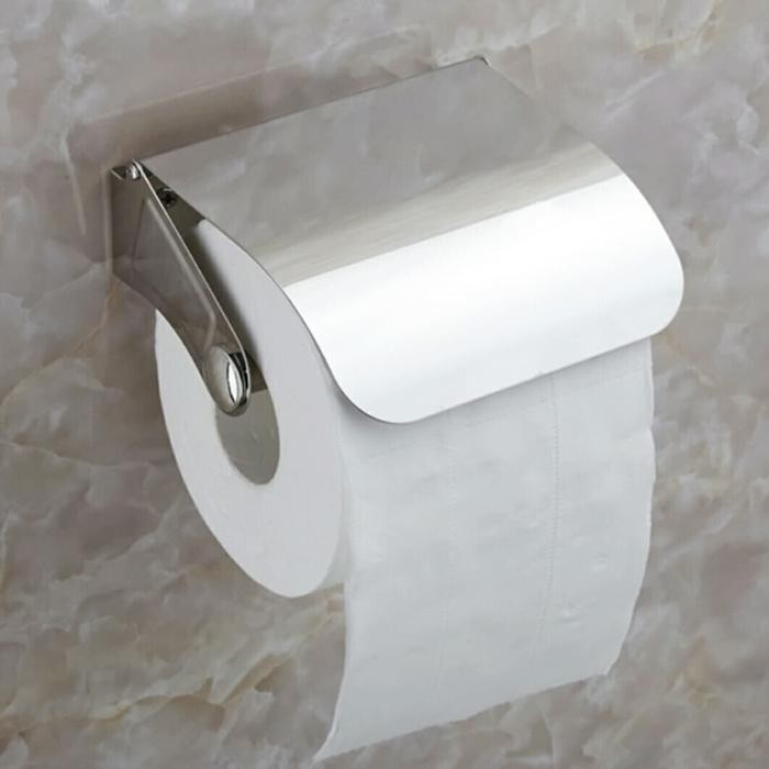 Tempat tissue roll.tempat tissue toilet. tempat Tissue stenlis