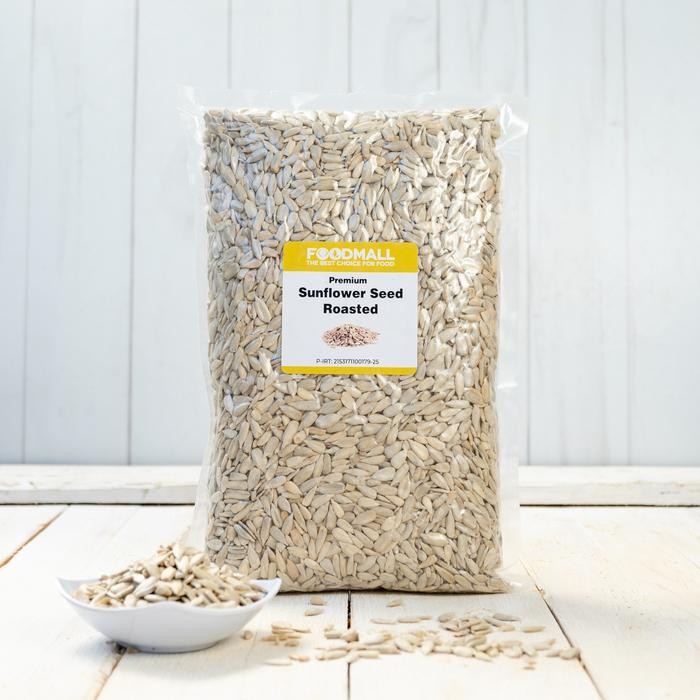 

New Biji Bunga Matahari Panggang 1 kg - Camilan Kuaci Panggang - Food, Makanan