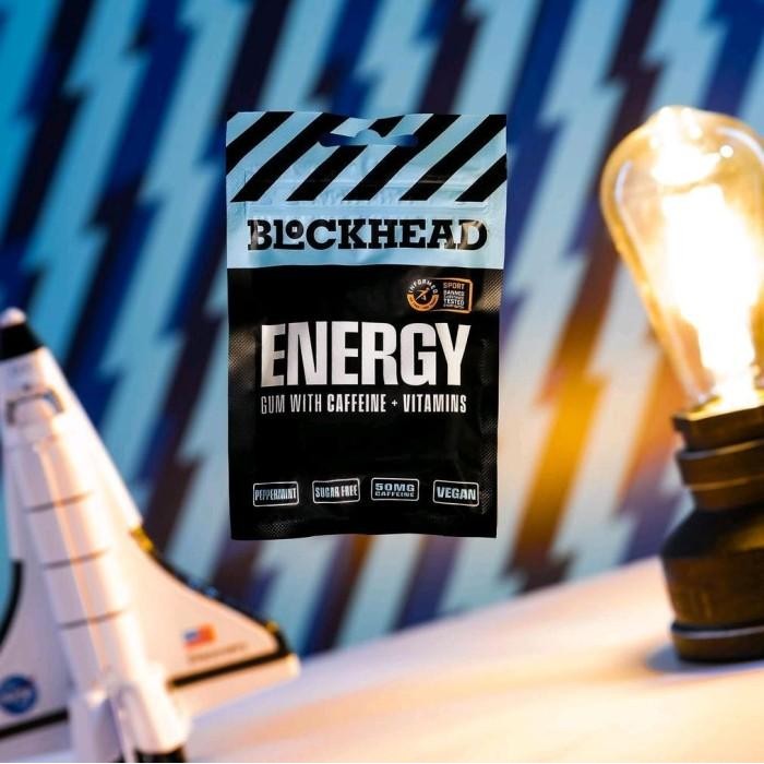 

New BLOCKHEAD ENERGY GUM - CAFFEINE GUM - PERMEN KARET ENERGI - PERMEN KAFEIN