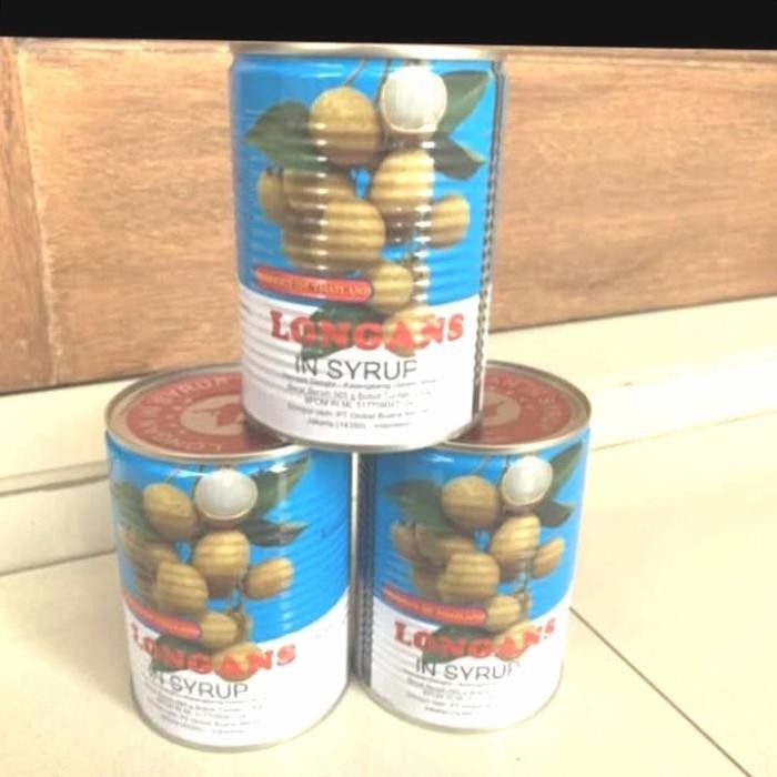 

New Buah Lengkeng Kaleng/Harvest Longan In Syrup Dalam Kaleng 565gr