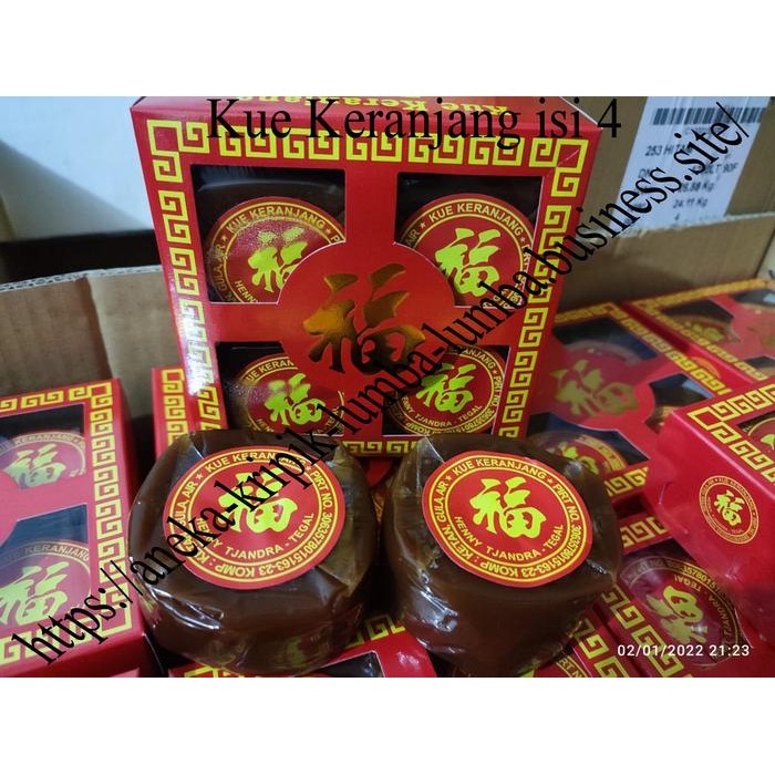 

New KUE KERANJANG ASLI TEGAL HENNY TJANDRA isi 4
