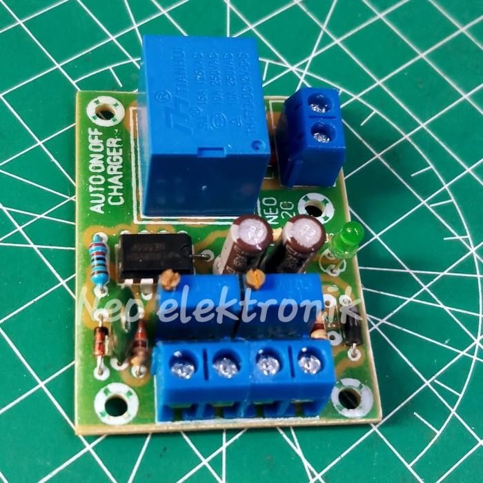 (Allthebest) kit charger aki auto on off 12v - charger accu