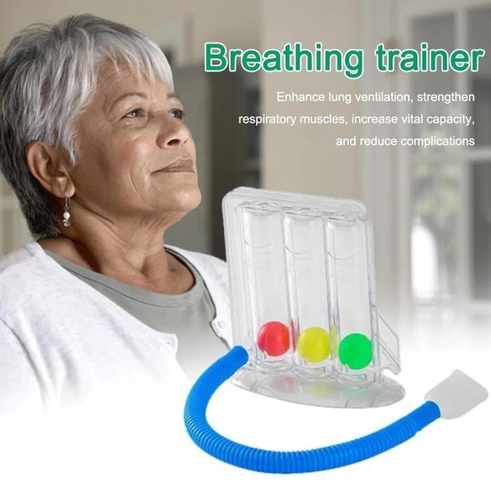 Spirometer Respirometer Incentive Spirometry Fisioterapi Nafas