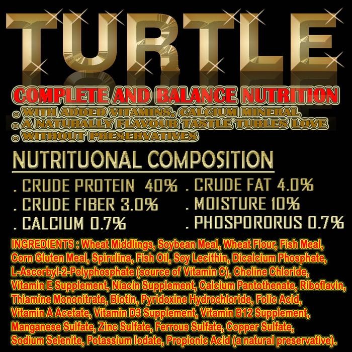 700Gr Makanan Kura Kura Res Brazil Brasil Razor Aligator Damer Damput Monbi Cst Ast Ambon Terrapins