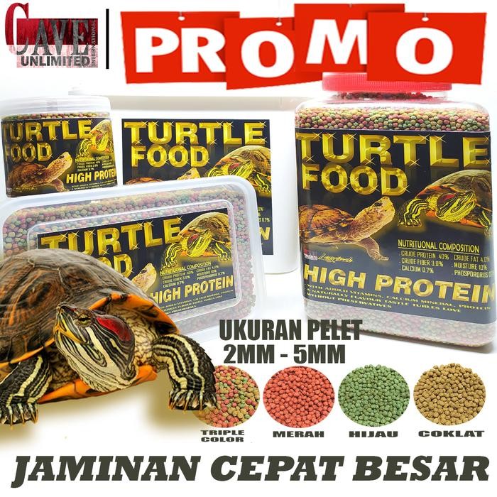 2Kg Pakan Kura Kura Res Brazil Makanan Turtle Pelet Razor Aligator Damer Damput Monbi Cst Ast Ambon