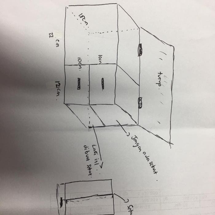 Akrilik Rak makeup custom akrilik