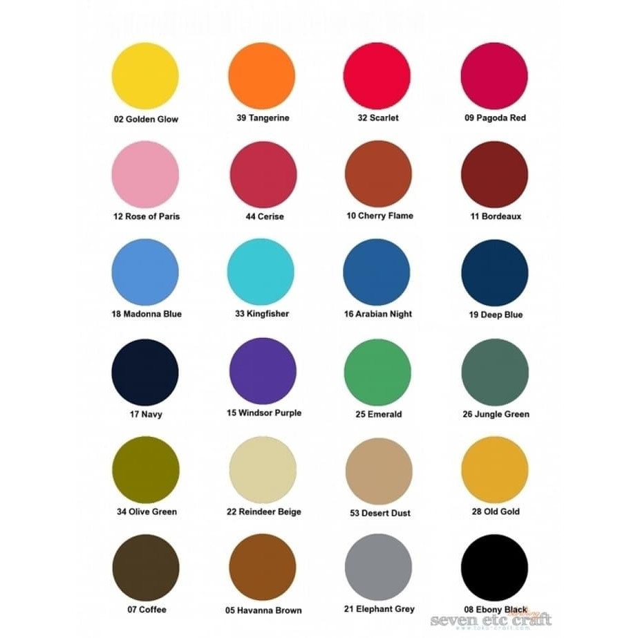 

DYLON PEWARNA TEXTIL / PEWARNA PAKAIAN Berkualitas