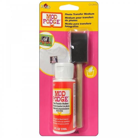 

Mod Podge Photo Transfer Medium Plaid Bahan Craft Decoupage